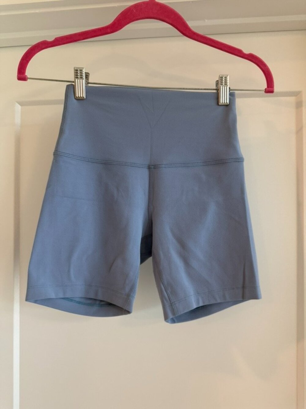 Lululemon Blue High Rise Biker Shorts Size 4